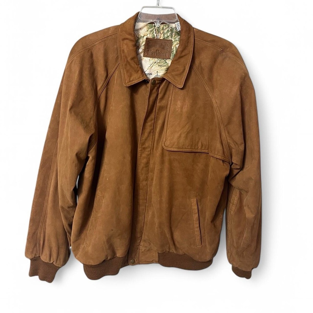 Marlboro 90s 1x Men's Brown Suede Jacket